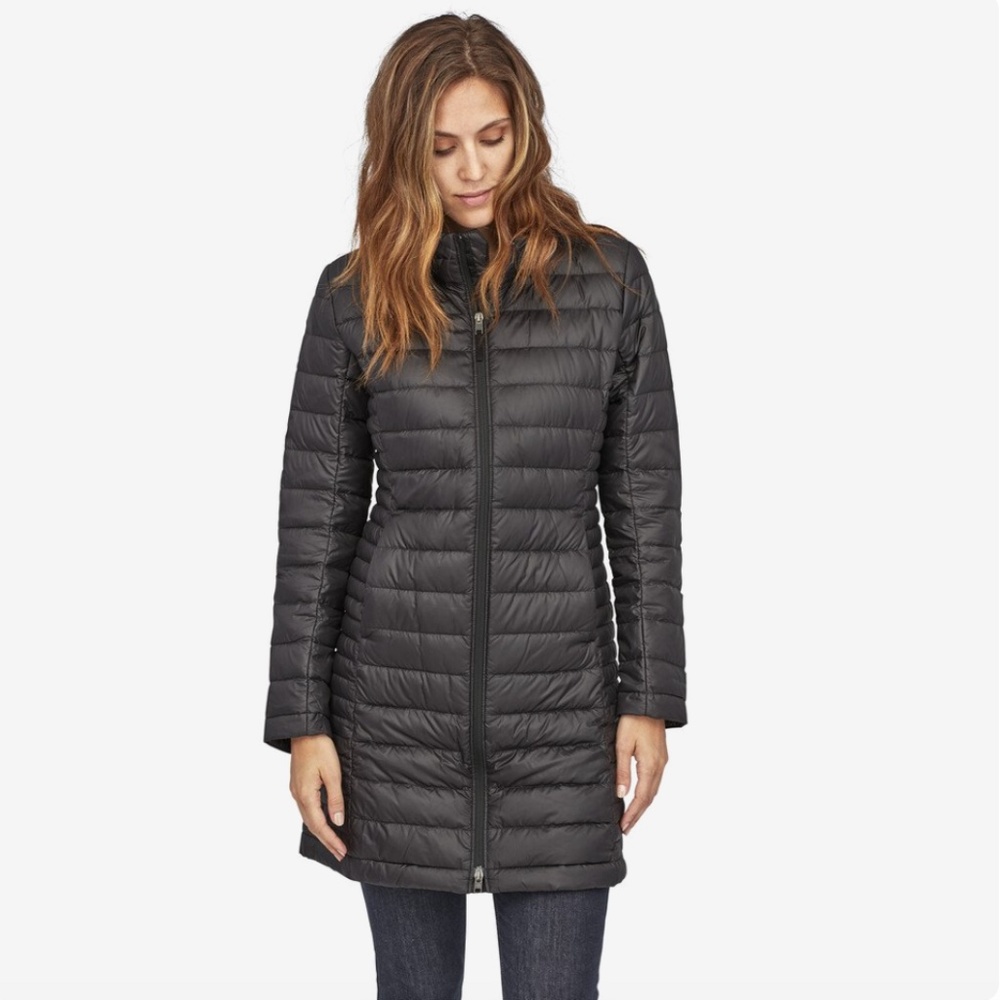 XS Women's Patagonia Black Fiona Puffer Coat